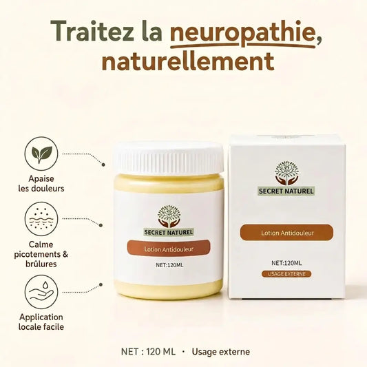 Lotion Anti-douleur ( Neuropathie & douleurs nerveuses )